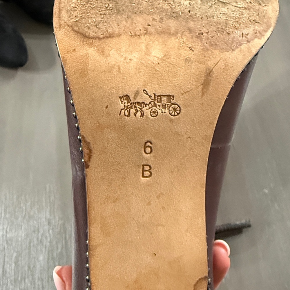 Coach Waverly Beadchain Pointed-Toe Pumps - Picture 6 of 8